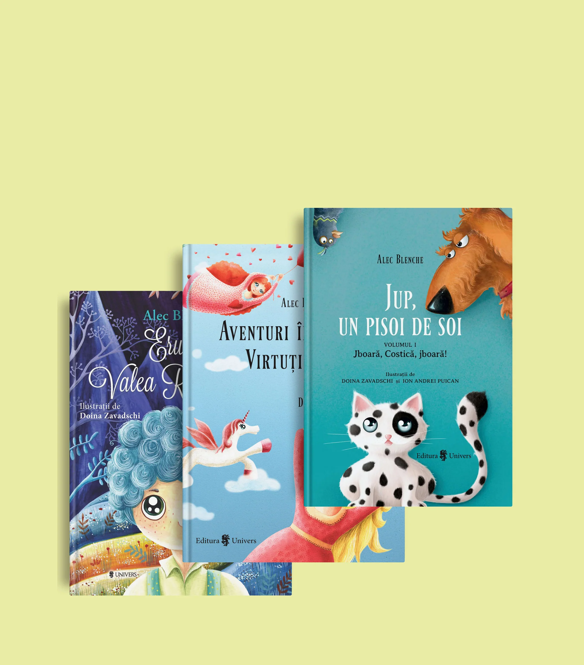 Cărți recomandate pentru copii - Alec Blanche