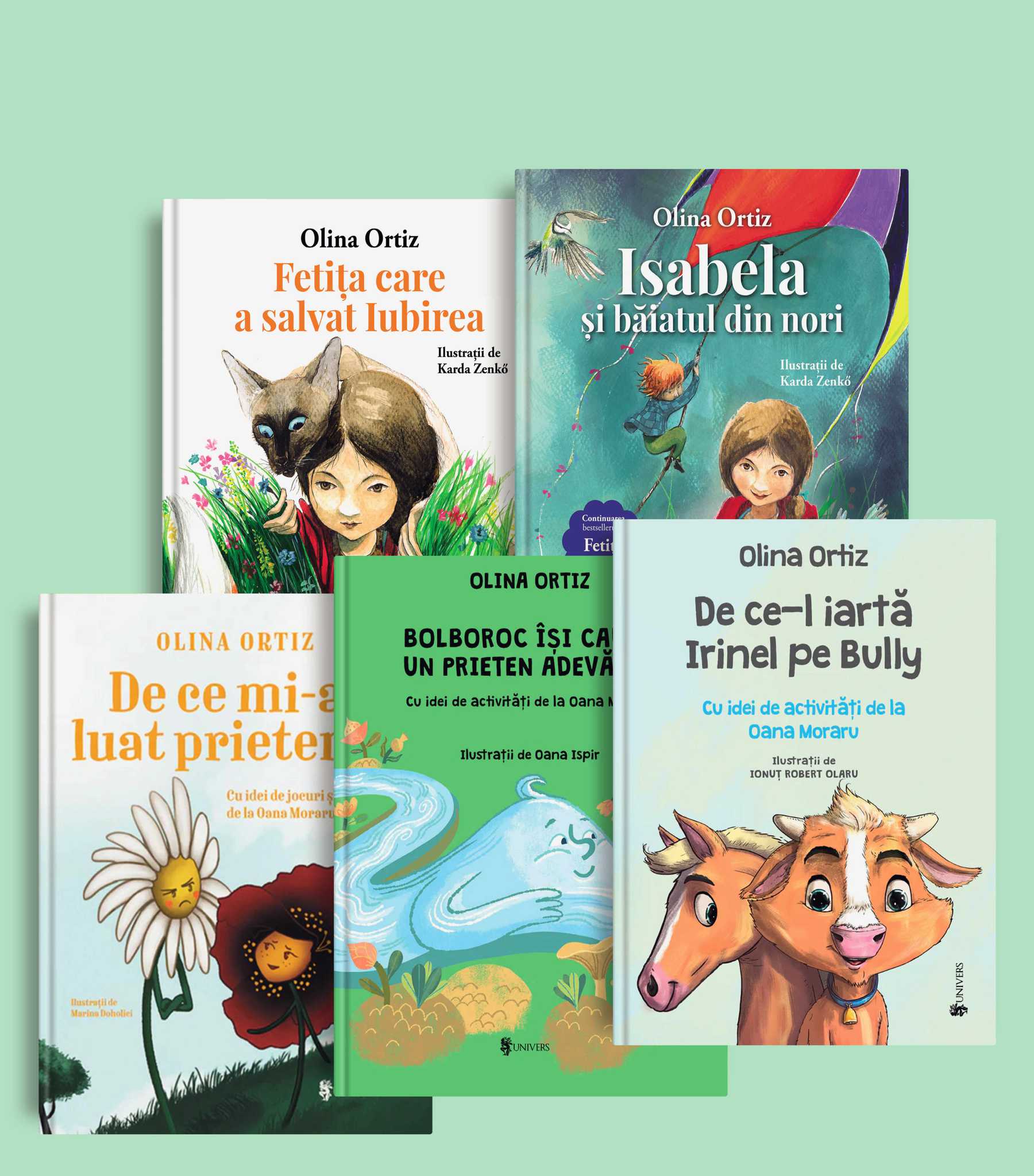 Cărți recomandate pentru copii - Olina Ortiz